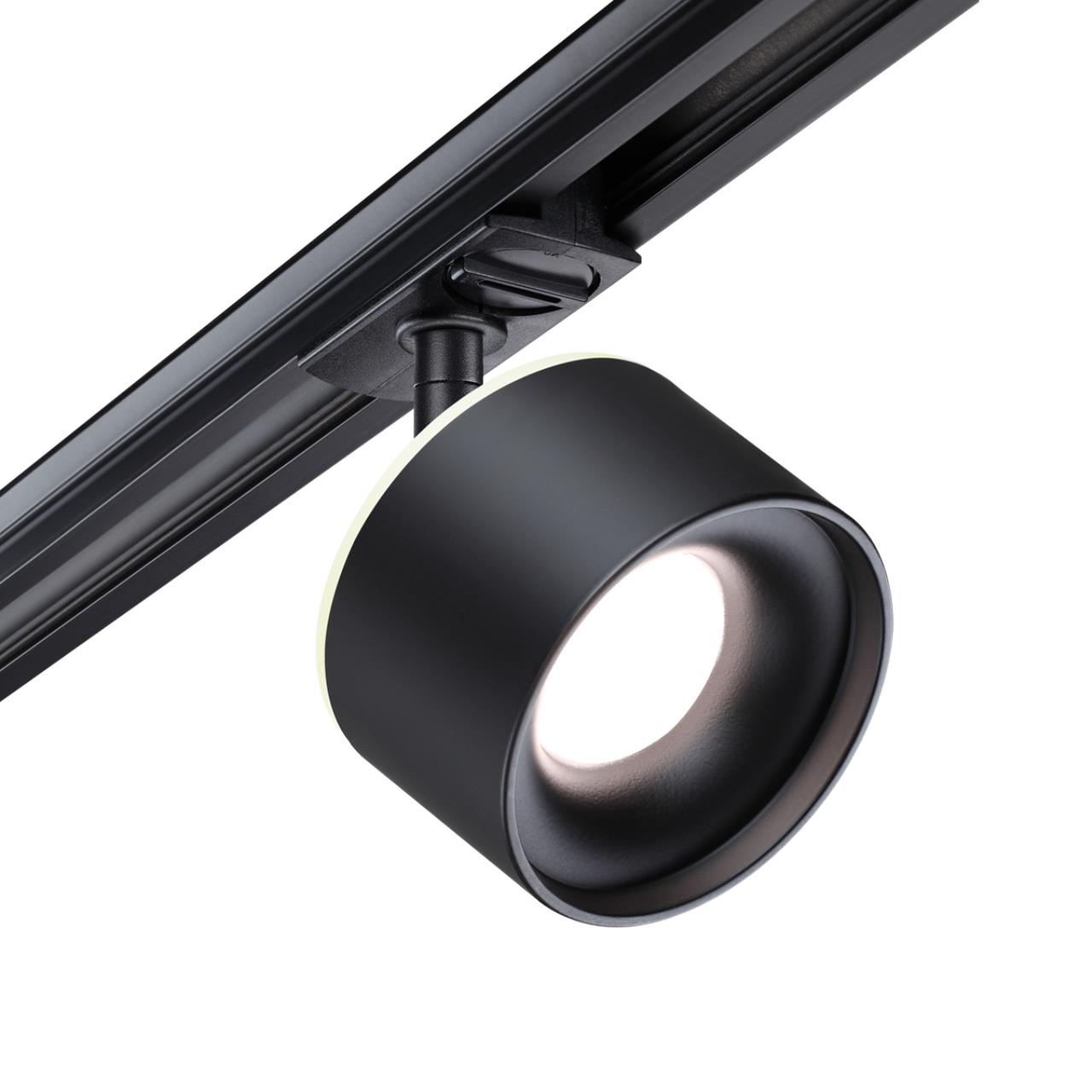 Светильник трековый однофазный трехжильный светодиодный с переключателем цветовой температуры Novotech 358974