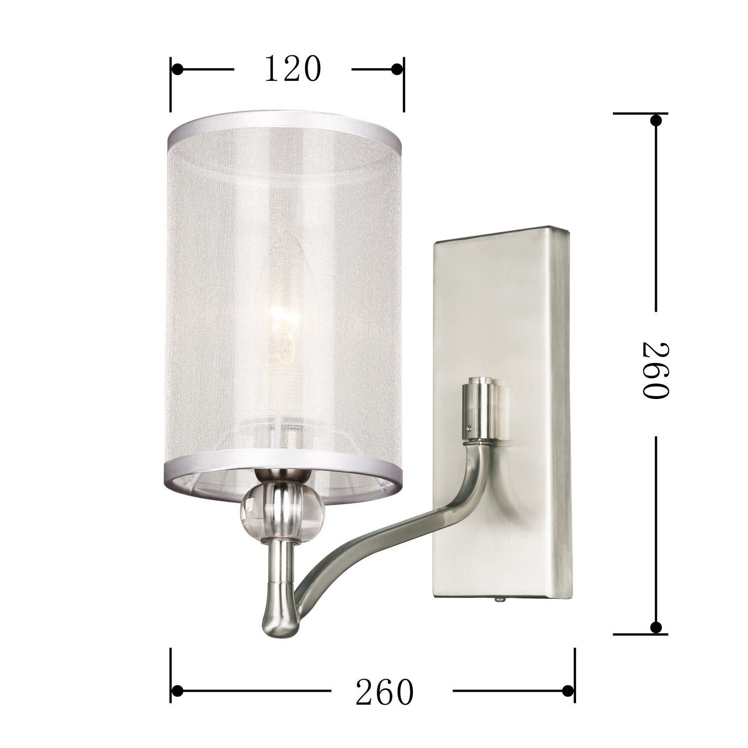 Настенный светильник Favourite 2698-1W