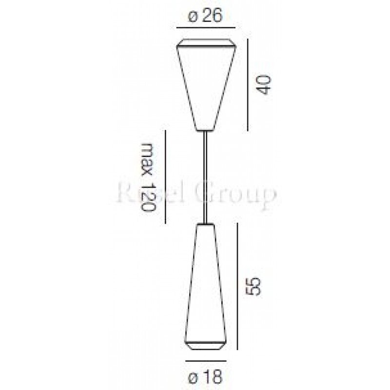 Подвесной светильник Vistosi WITHWHITE SP 26 P