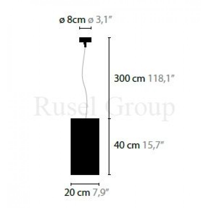 Подвесной светильник ILFARI NEW DAWN H1 H40