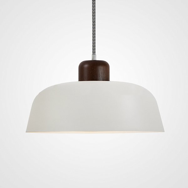 Подвесной светильник WILLES D38 White Dark Brown by ImperiumLoft