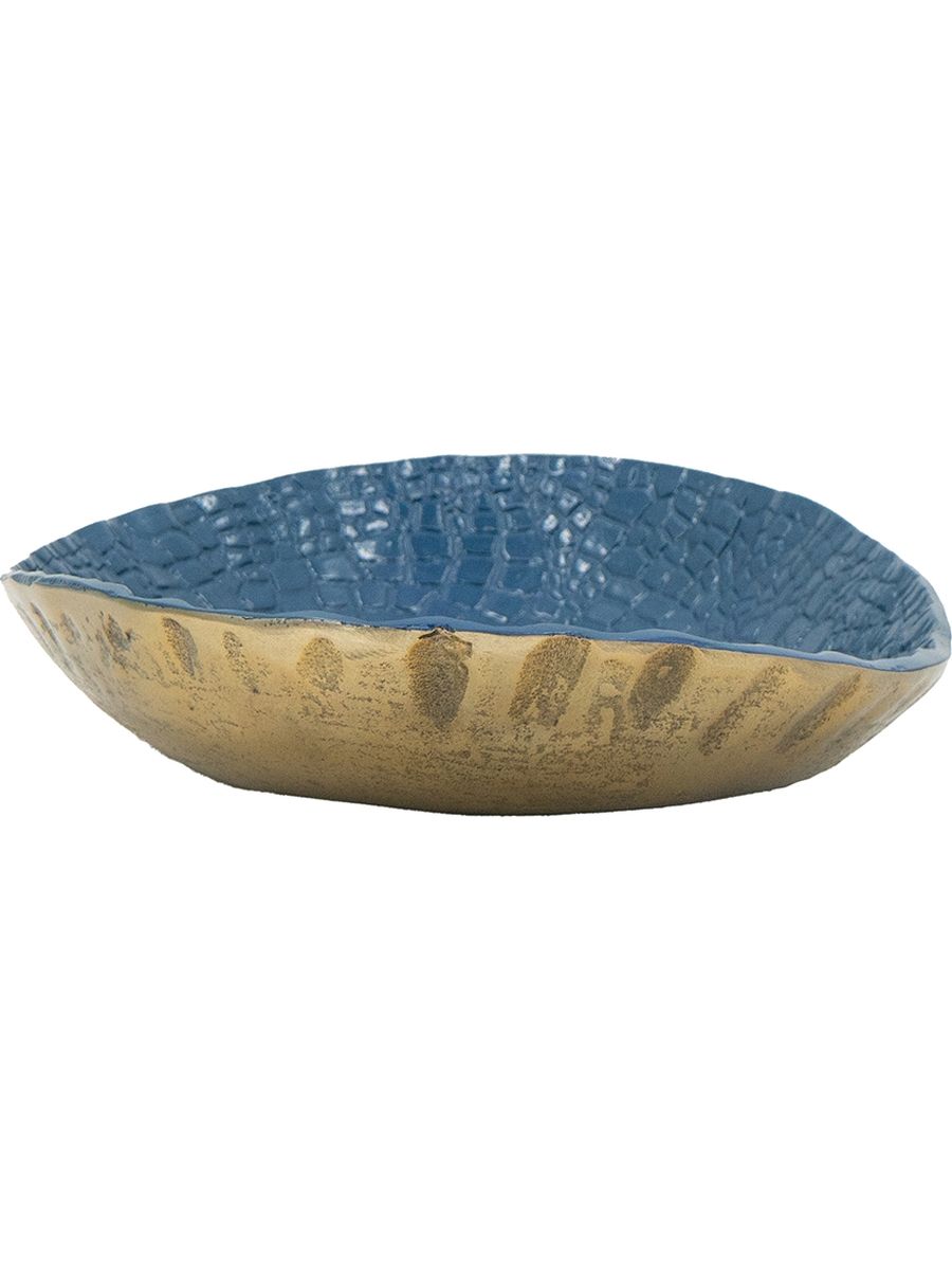 Блюдо Glasar LB78228-BLUE