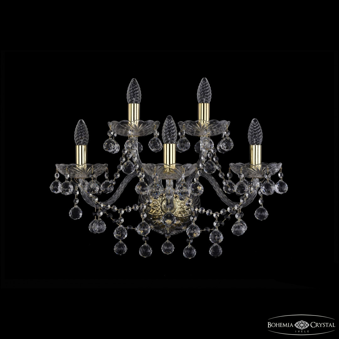 Бра хрустальные 1409B/3+2/195/XL G