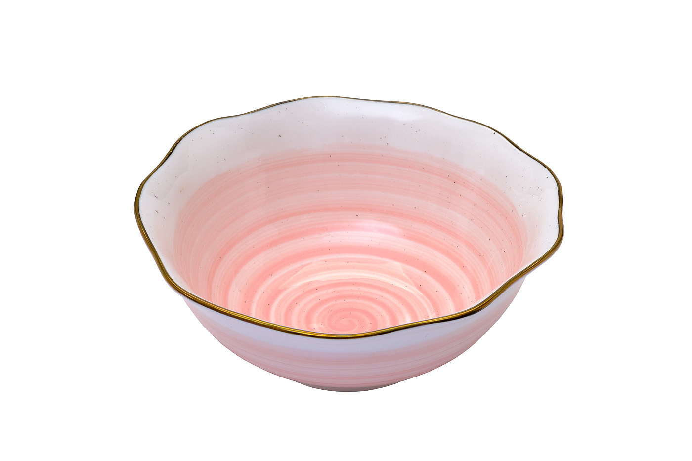 Салатник "Mistero" розовый 20 см Garda Decor 26FC-SAL-MISTERO-20ROS