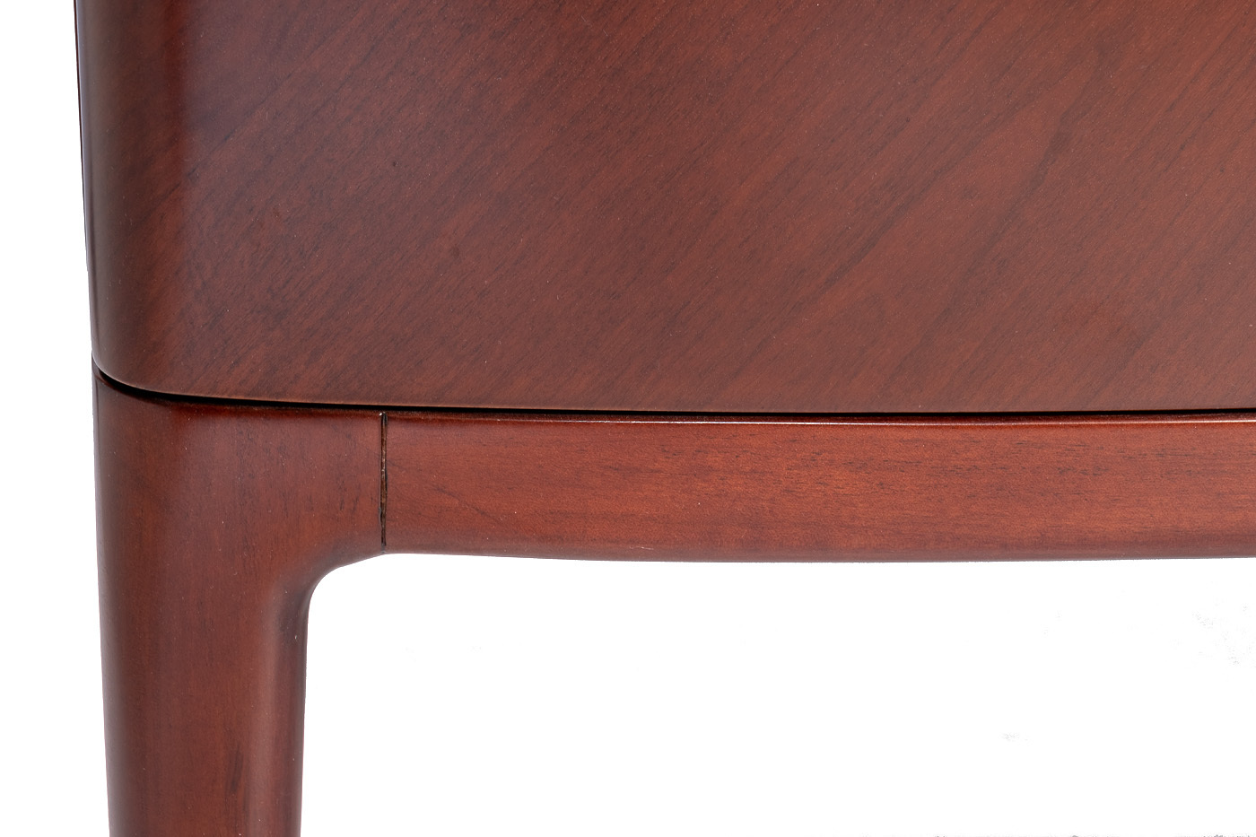 Тумбочка с 2мя ящиками темный шпон Garda Decor KFG136