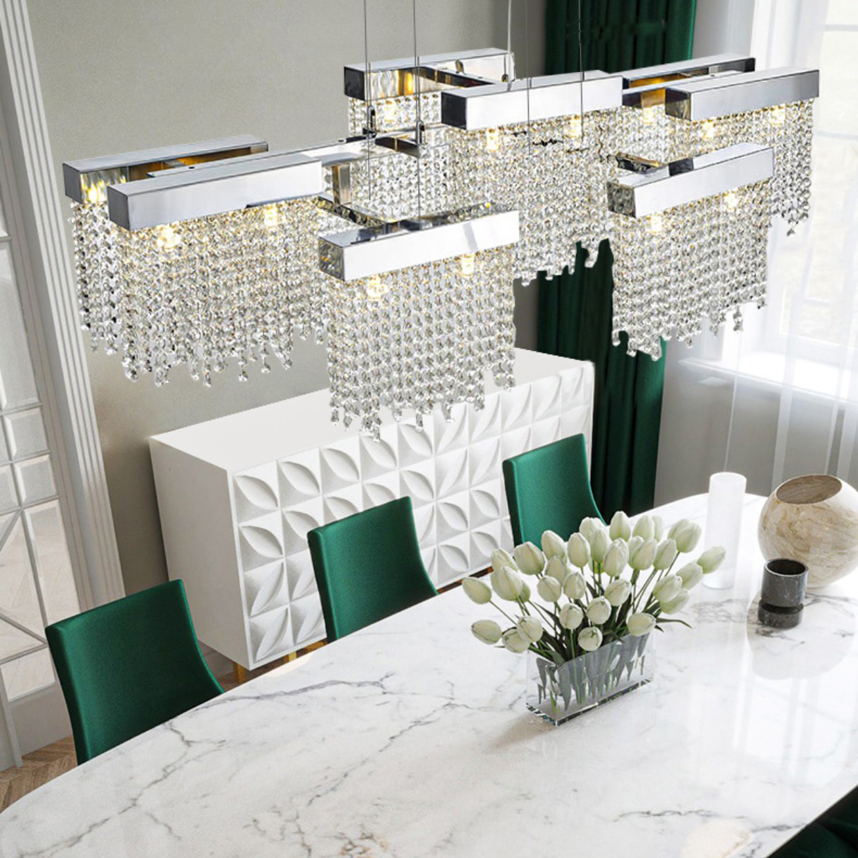 Подвесная люстра RUSSEL L120 by ImperiumLoft