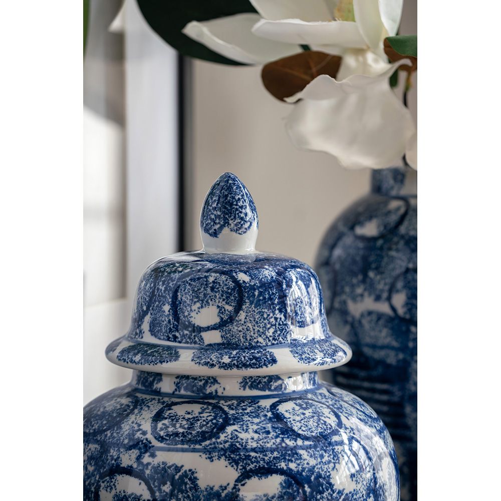 Ваза с крышкой Glasar 9004