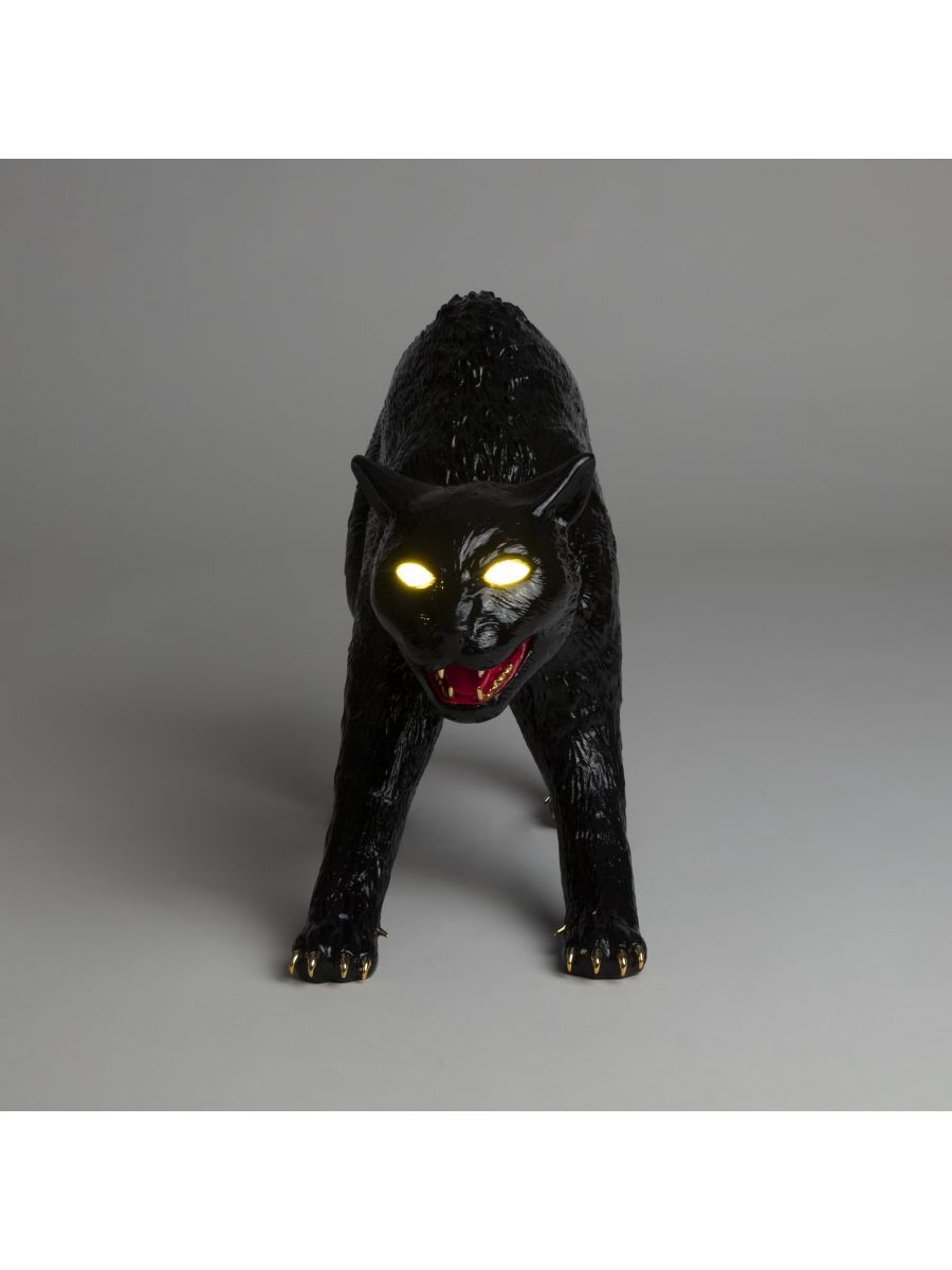 Настольная лампа Seletti Cujo The Cat Black 15080