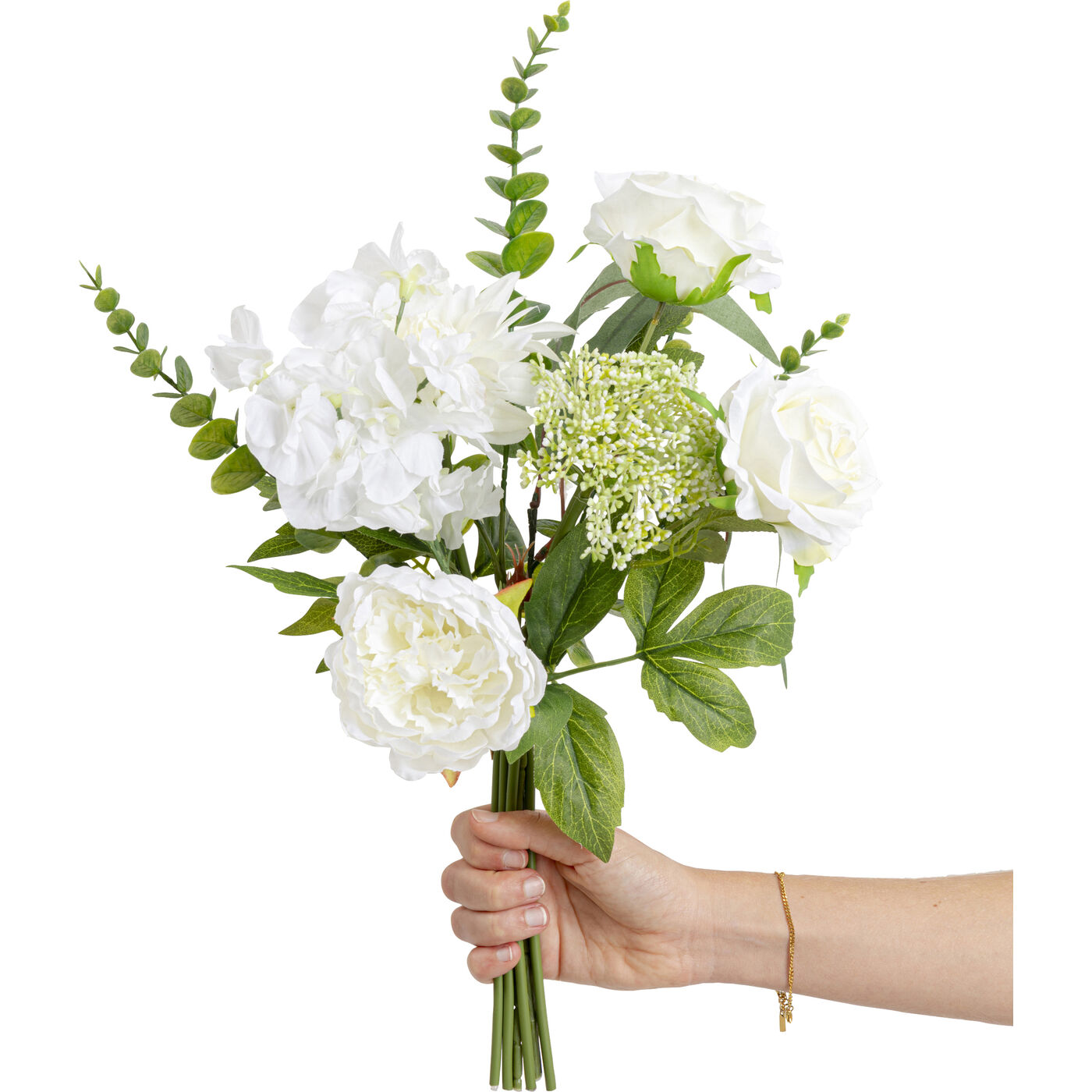 Растение декоративное Rose Bouquet 52cm KARE 58344