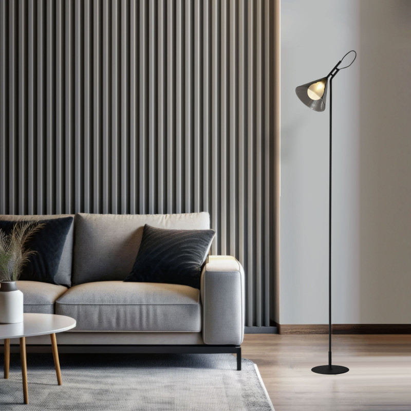 Торшер Eurosvet 01187/1 черный