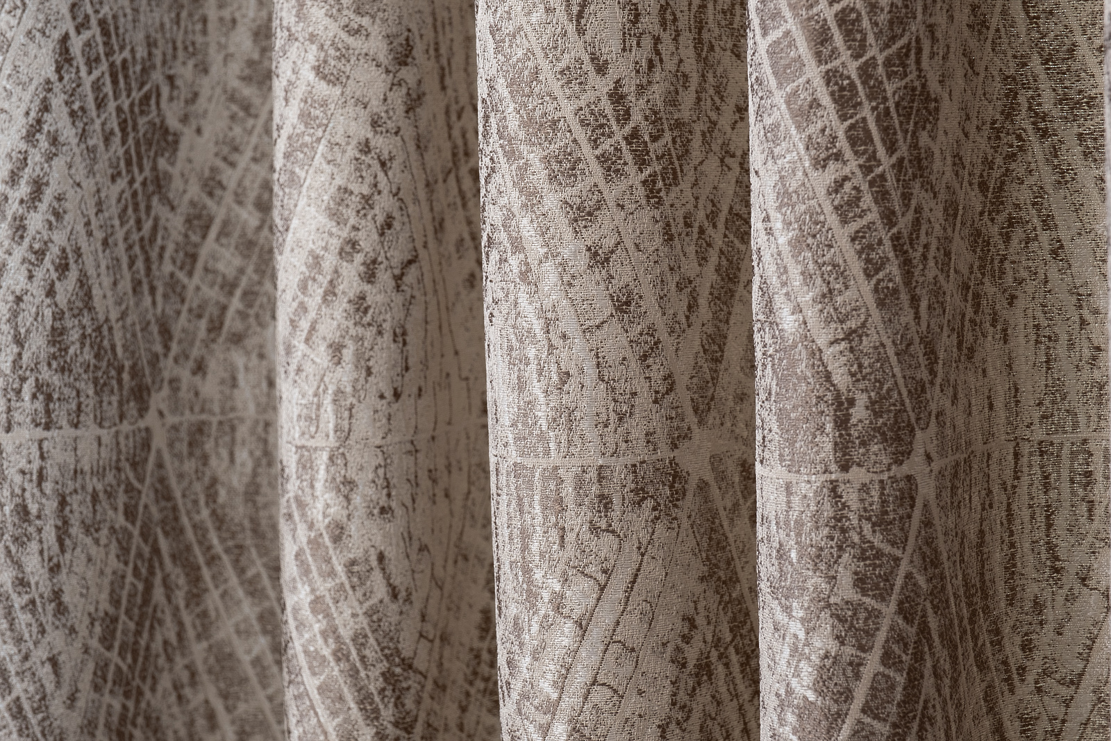 Портьера Serpente 300х260см золотая Garda Decor 121GD-12132