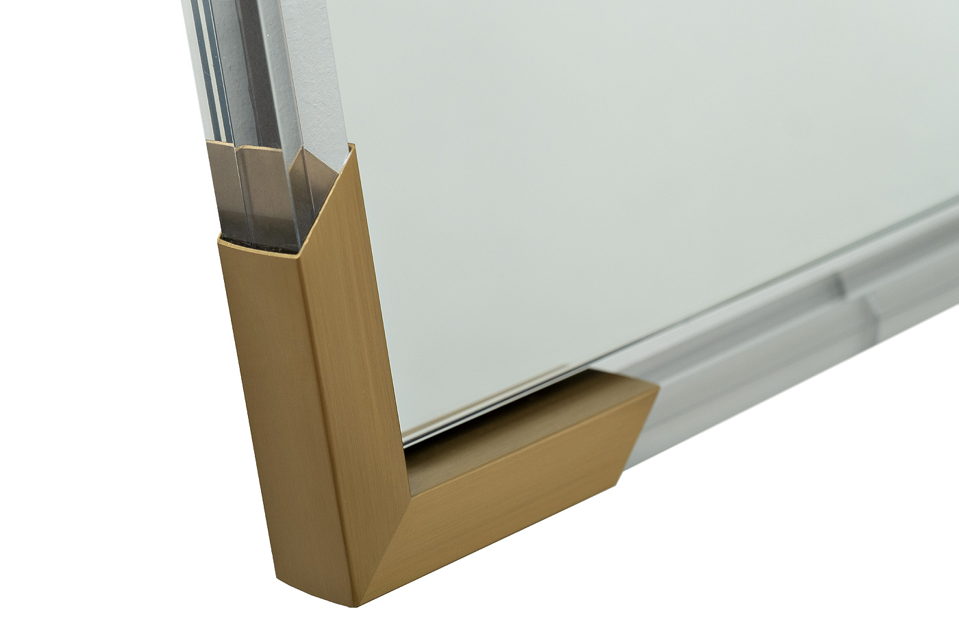 Зеркало прямоугольное с золотыми вставками Garda Decor 19-OA-9144