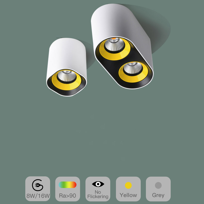 Точечный светильник REXTON A L1 White Yellow 4000 К by ImperiumLoft