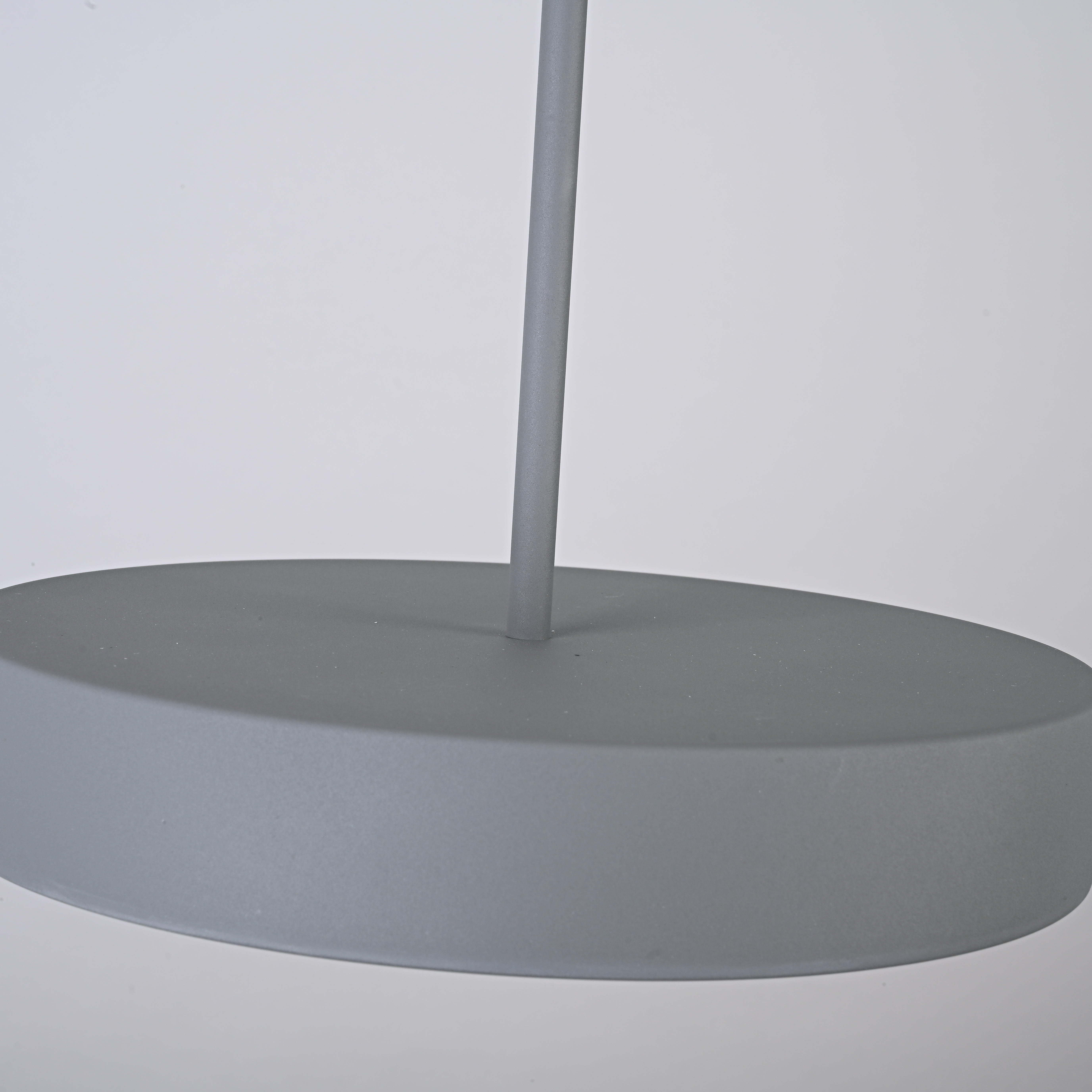 Подвесной светильник TURNA ONE D30 Gray by ImperiumLoft