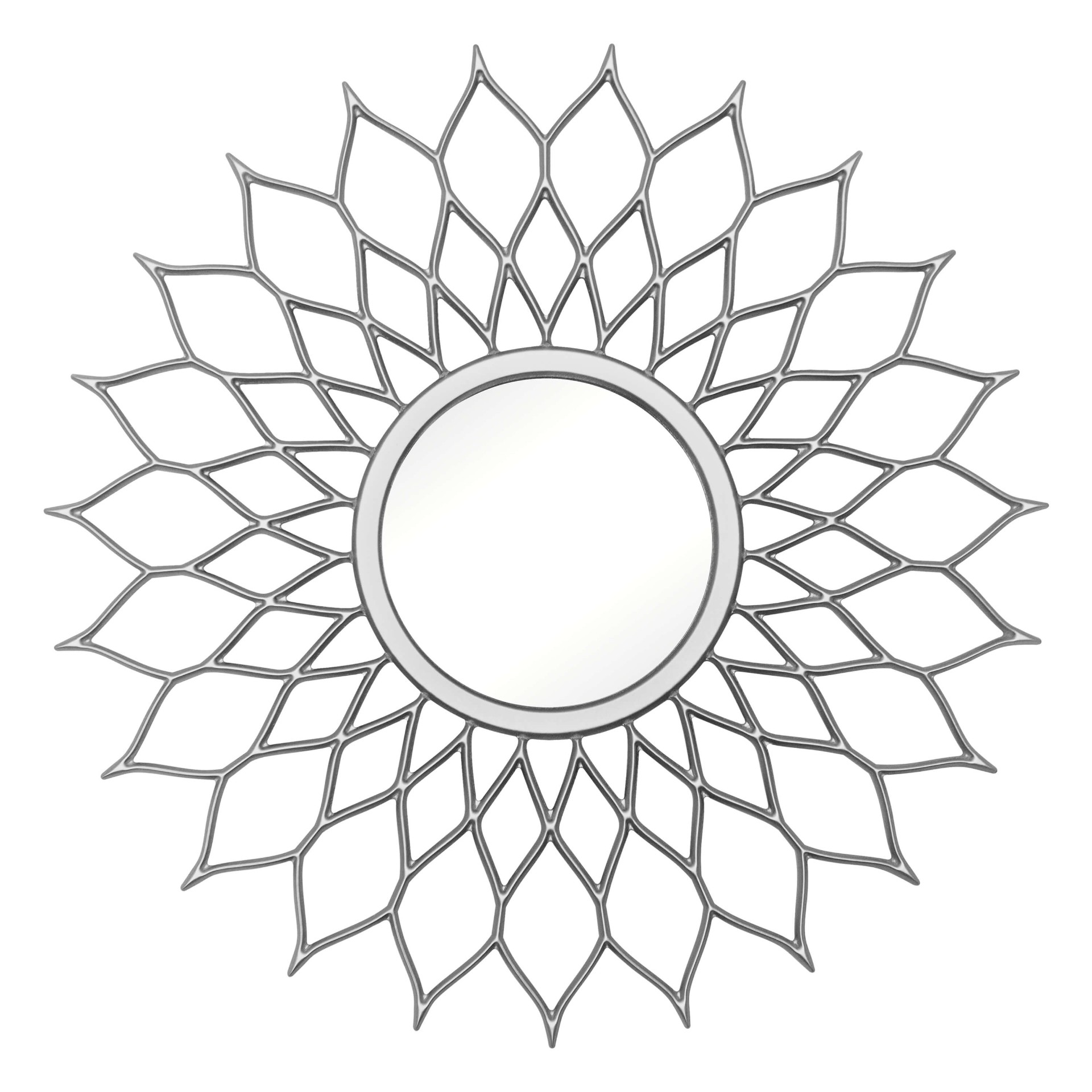 Зеркало BountyHome Mast Silver mv036-silver