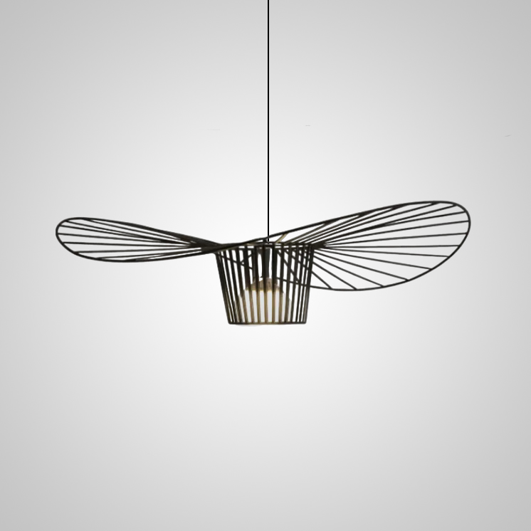 Подвесной светильник HAT D80 Black by ImperiumLoft