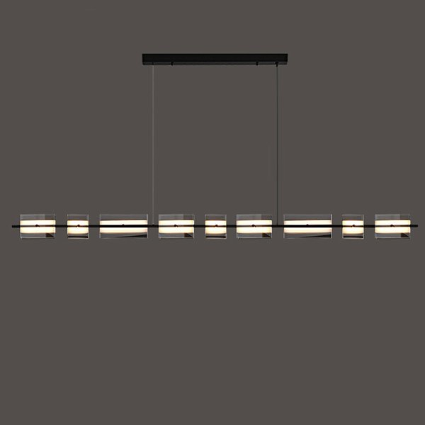 Подвесной светильник BRIAND LONG L168 Black by ImperiumLoft