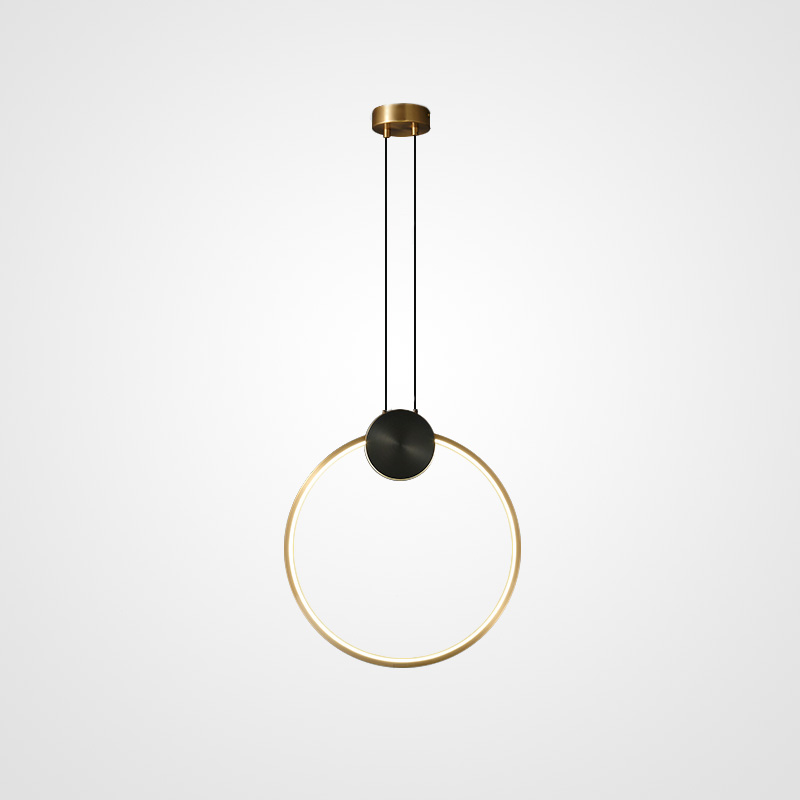 Подвесной светильник WOLKE D40 Brass by ImperiumLoft