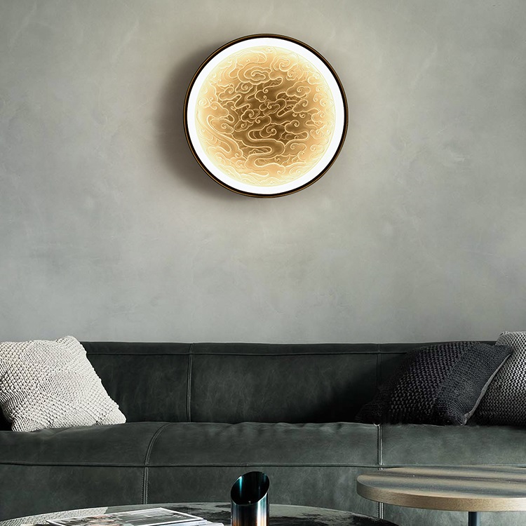 Настенный светодиодный светильник RODA WALL D40 Dark Brown by ImperiumLoft