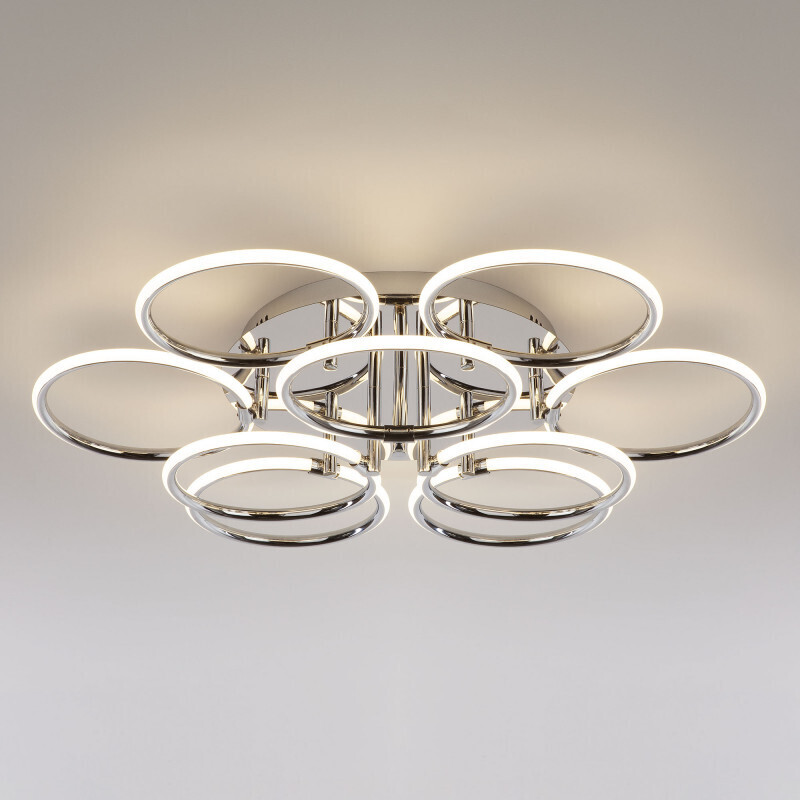 Люстра на штанге Eurosvet 90069/9 хром