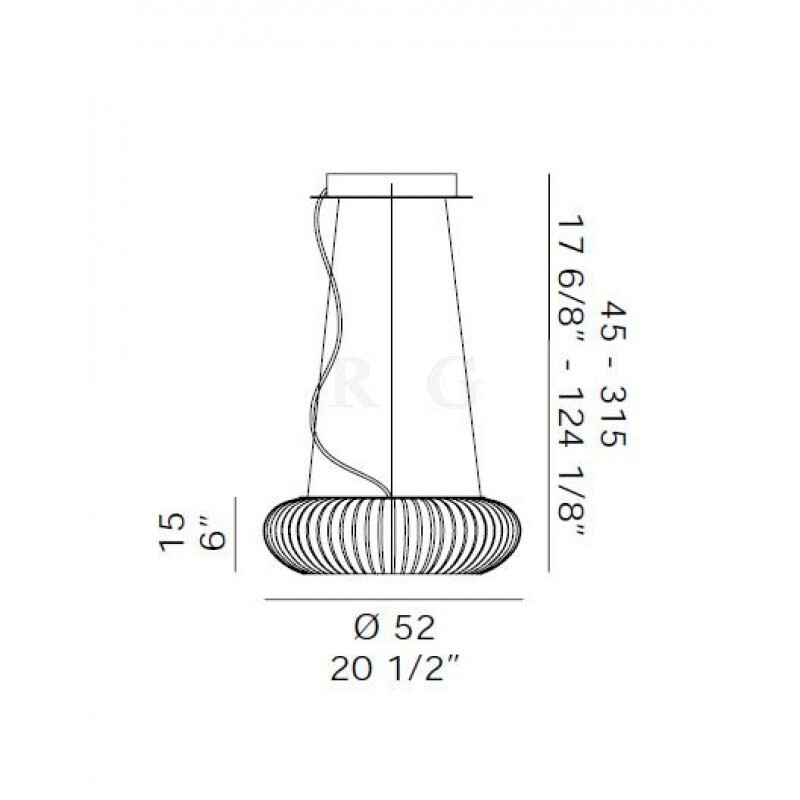 Люстра De Majo CANNETTATA S52