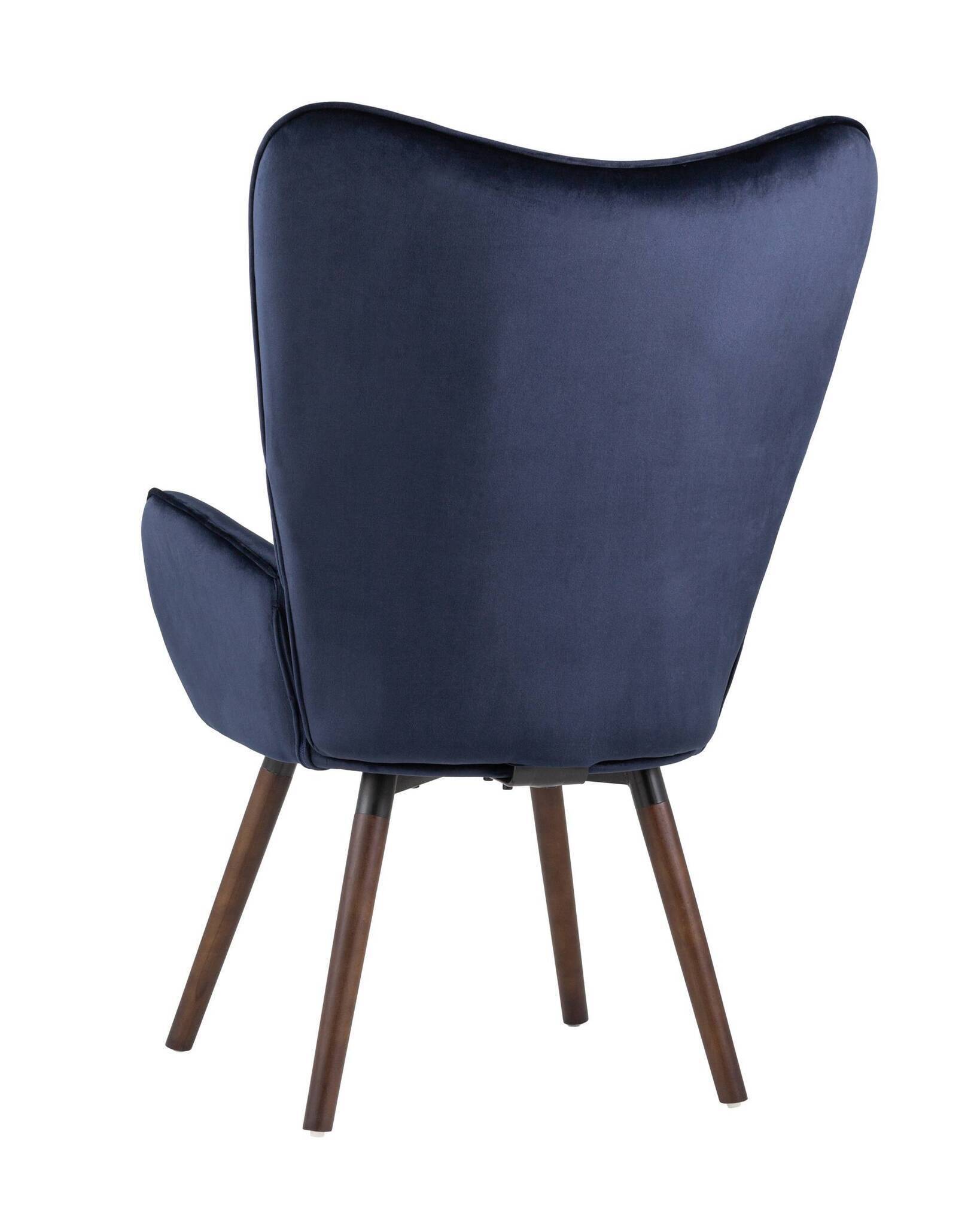 Стул Гранд велюр синий Stool Group