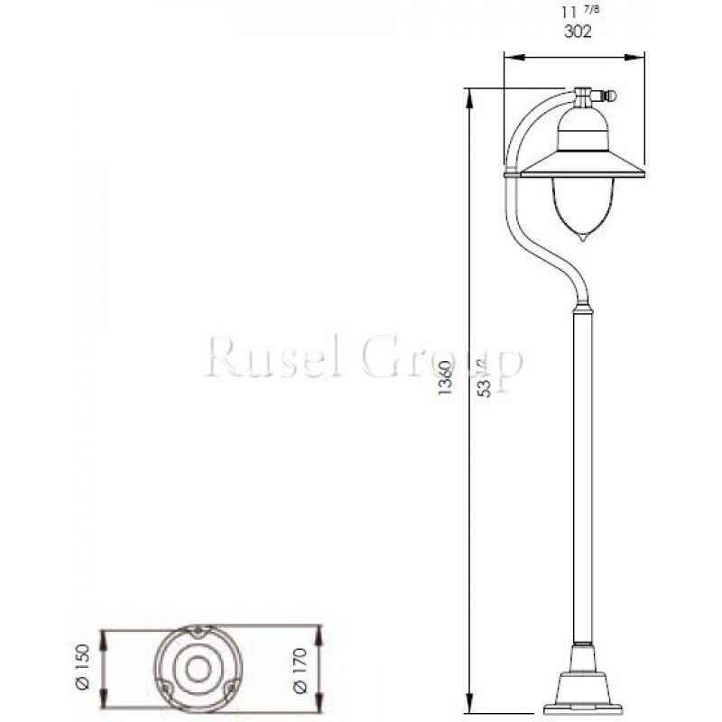 Уличный светильник Kolarz PORTO 90 94054