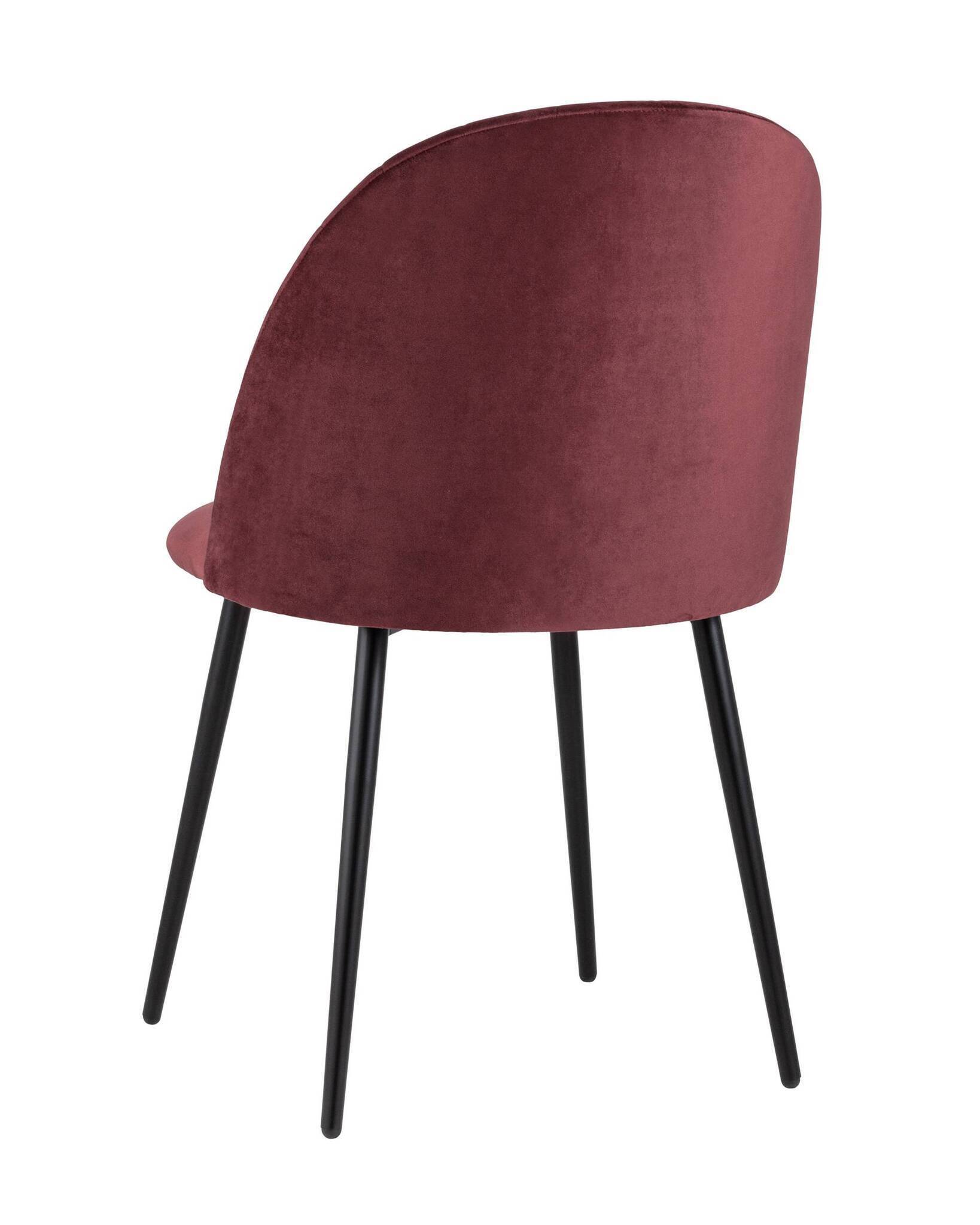 Стул Марсель велюр винный Stool Group