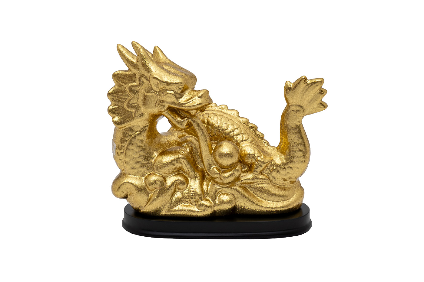 Статуэтка Дракон золотая Garda Decor TB1619