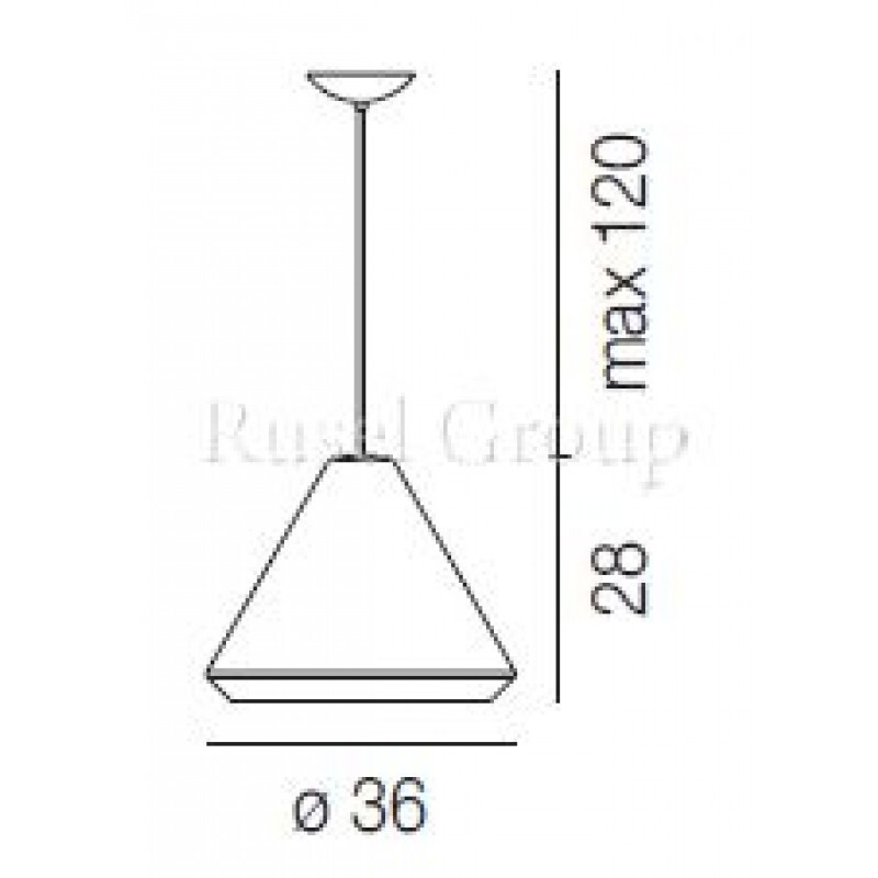 Подвесной светильник Vistosi WITHWHITE SP G