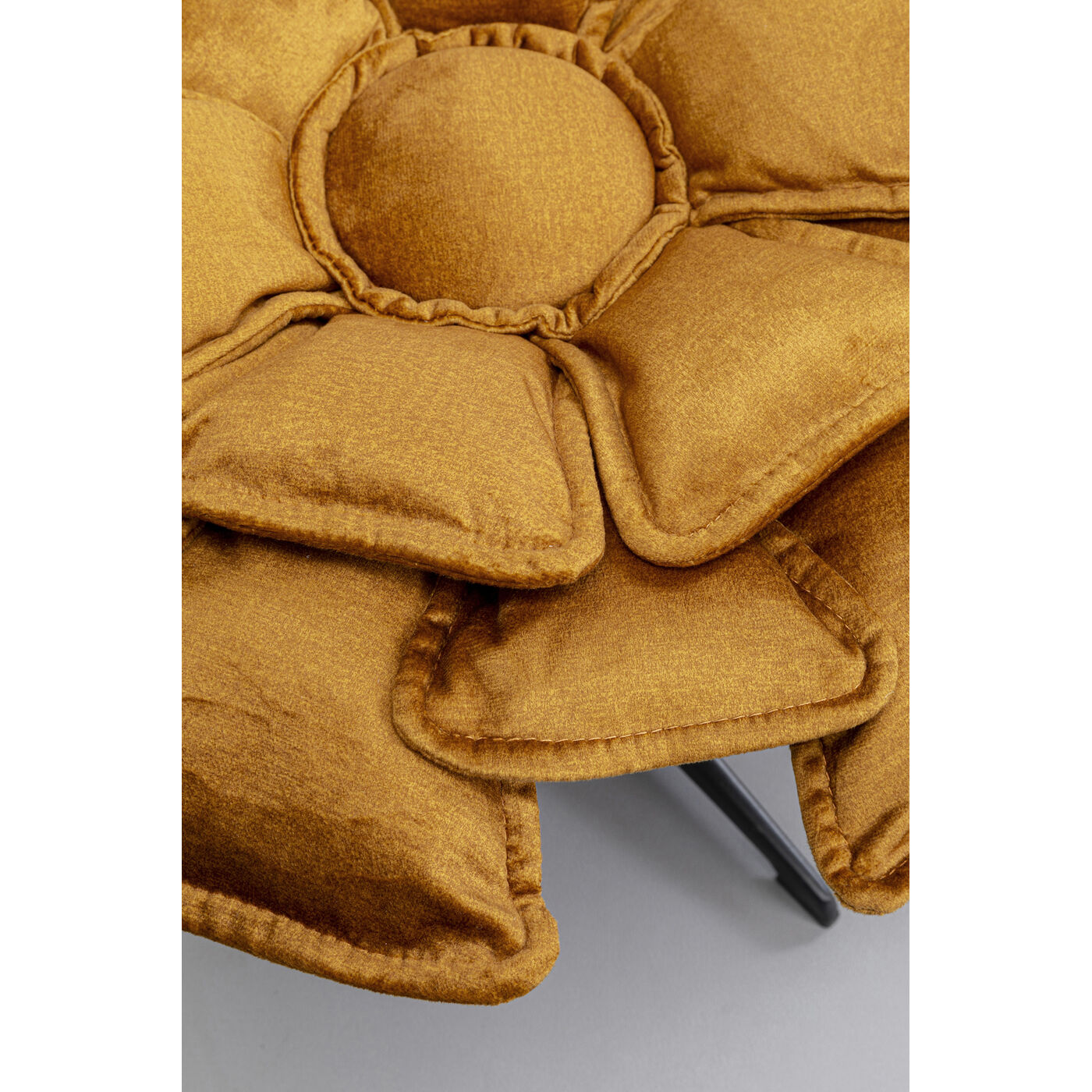 Кресло вращающееся + Пуф Blossom KARE 87835