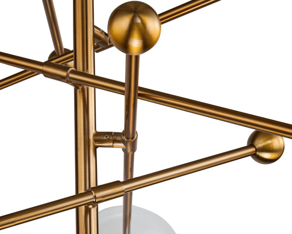 Люстра  Delight Collection Globe Mobile 6 brass