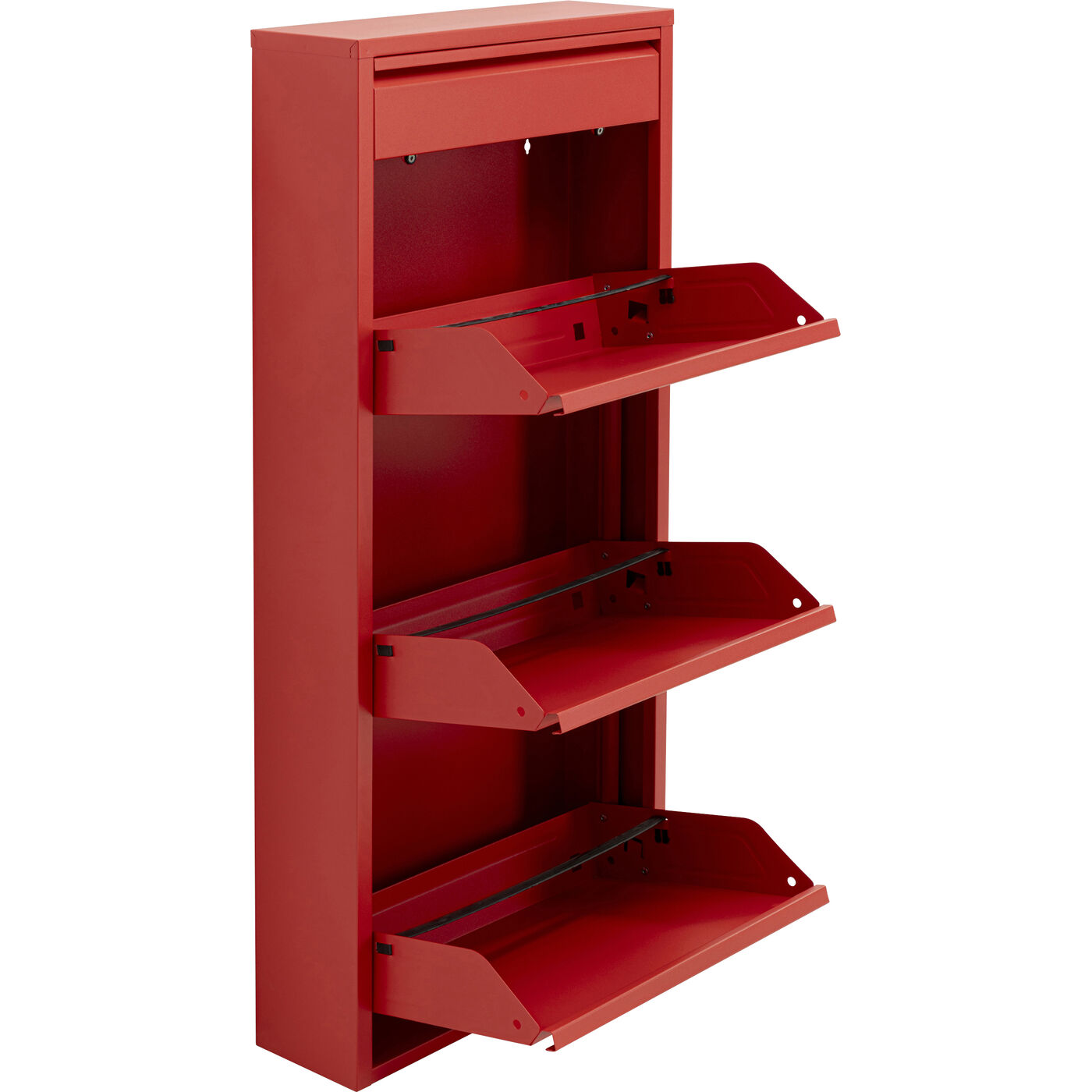Полка для обуви Caruso 3 Plus 1 Red (MO) KARE 71081