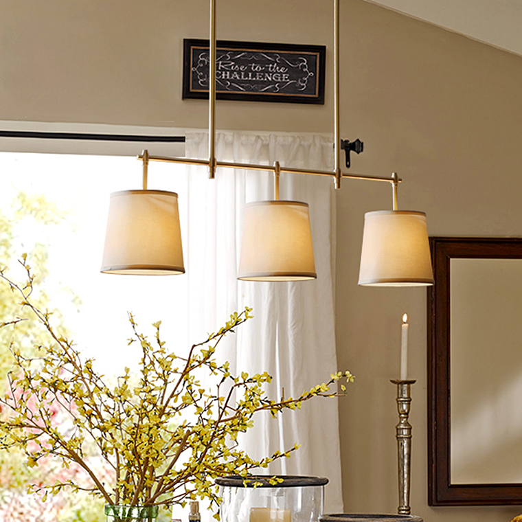 Люстра Thomas OBrien Bryant Small Billiard Pendant Beige by ImperiumLoft