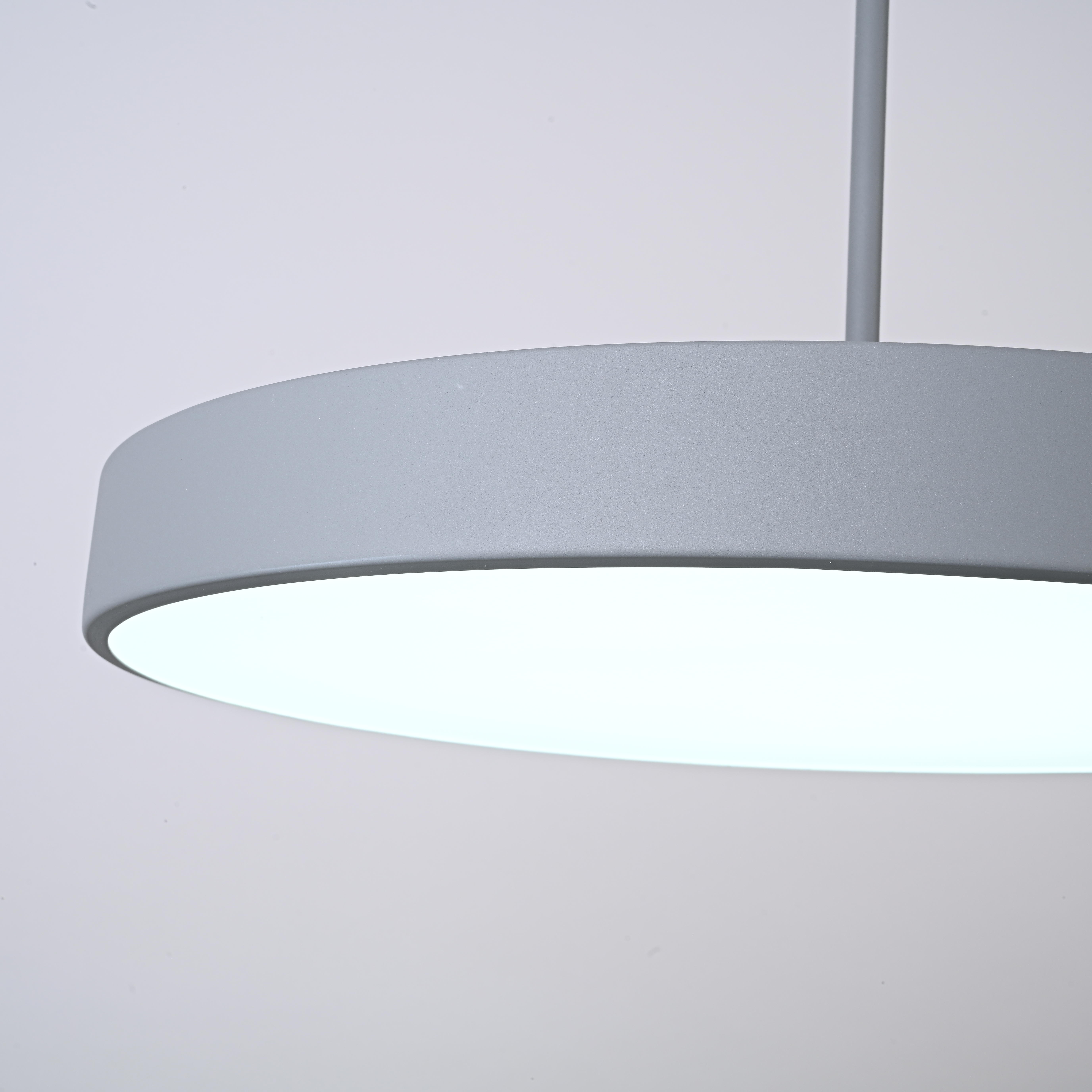 Подвесной светильник TURNA ONE D50 Gray by ImperiumLoft