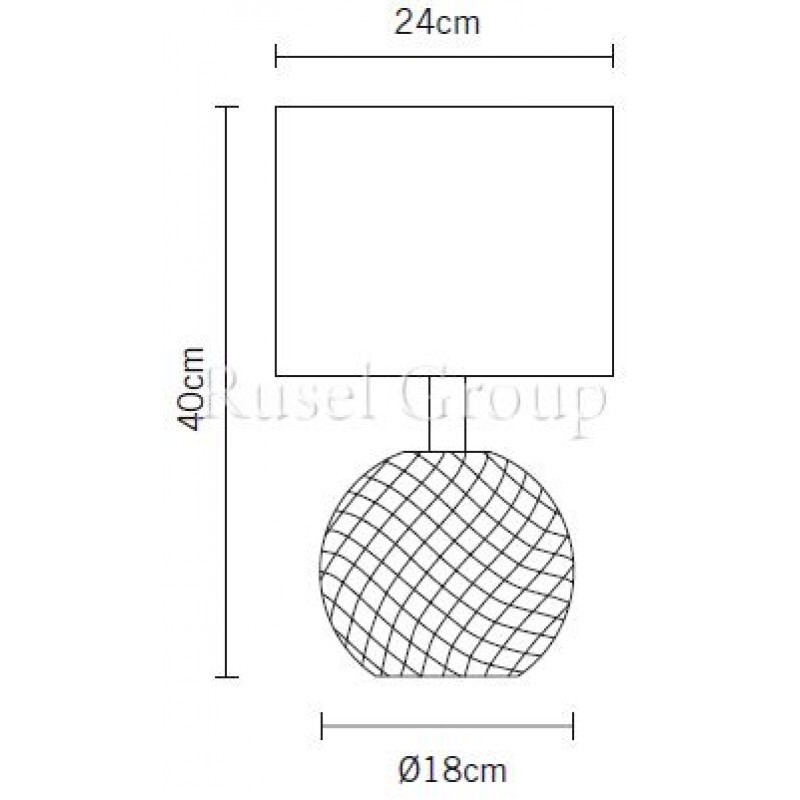 Настольная лампа Fabbian Diamond D82 B01 01