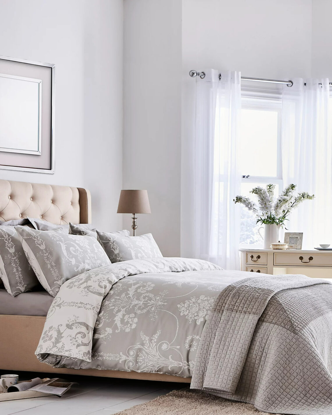 Квадратное зеркало в раме Карлсбад Louvre Home LHDWM091123SH