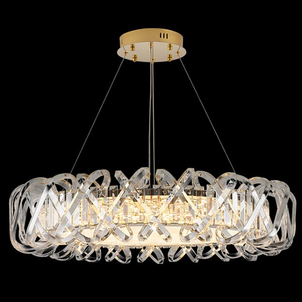 Подвесная люстра KARLENA D80 Transparent by ImperiumLoft
