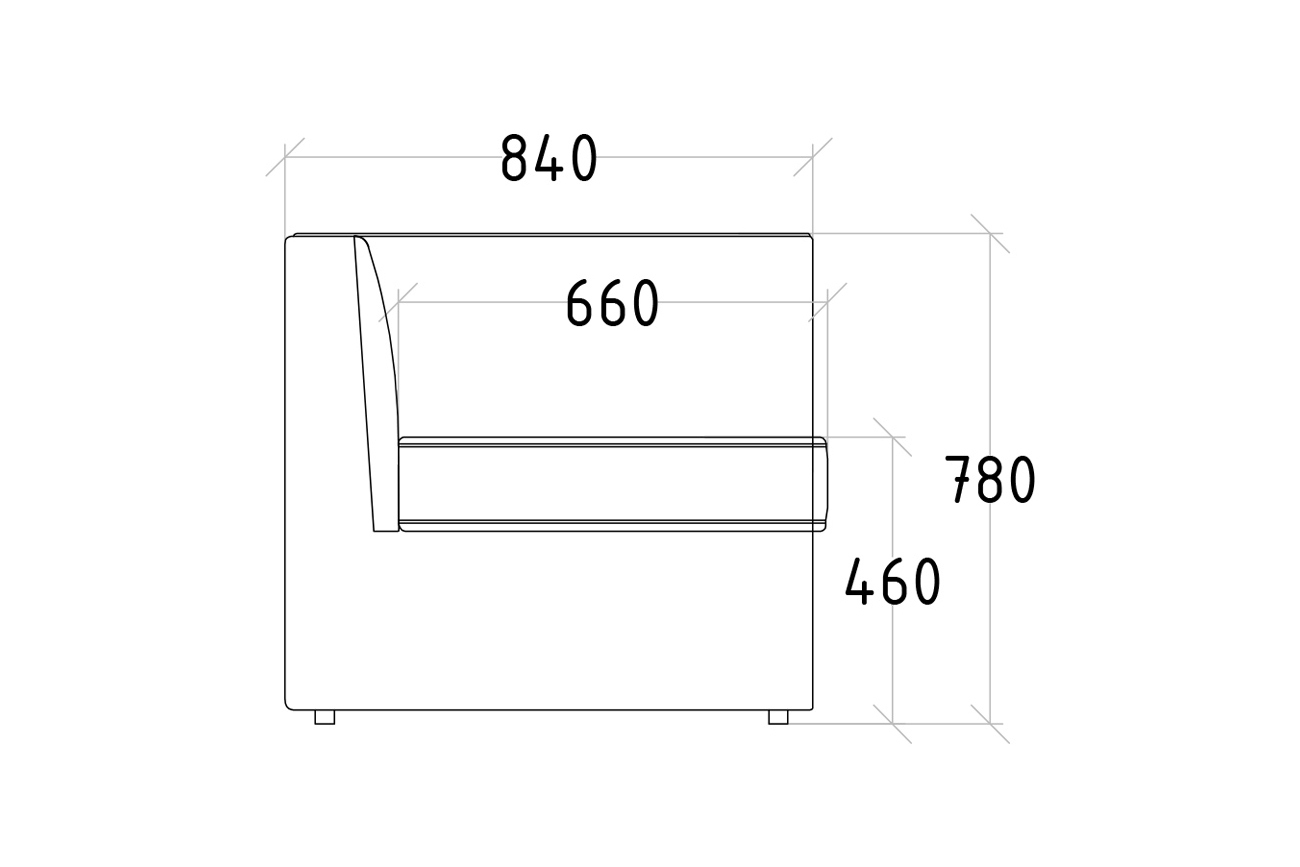 Диван Paolo трехместный pаскладной Garda Decor GD-PAOLO-2