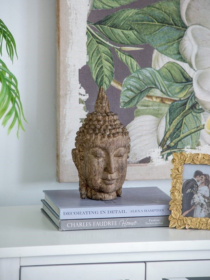 Фигурка Голова Будды Glasar 73629