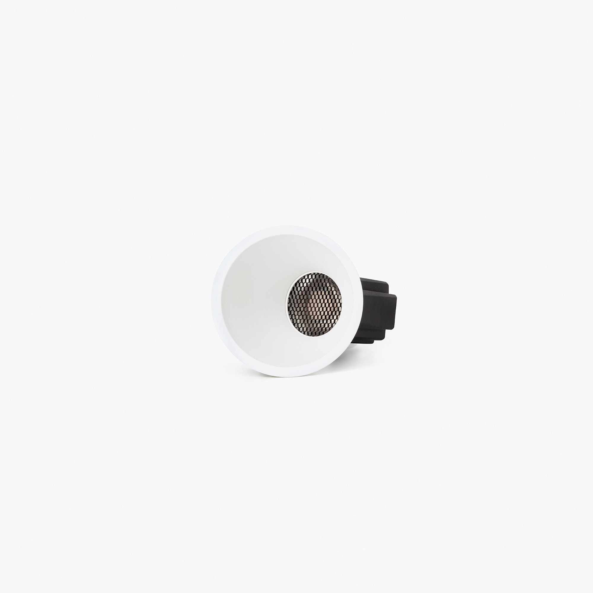 Tulipa Черный встраиваемый светильник 10W 24° 3000K CRI90 TRIAC Faro