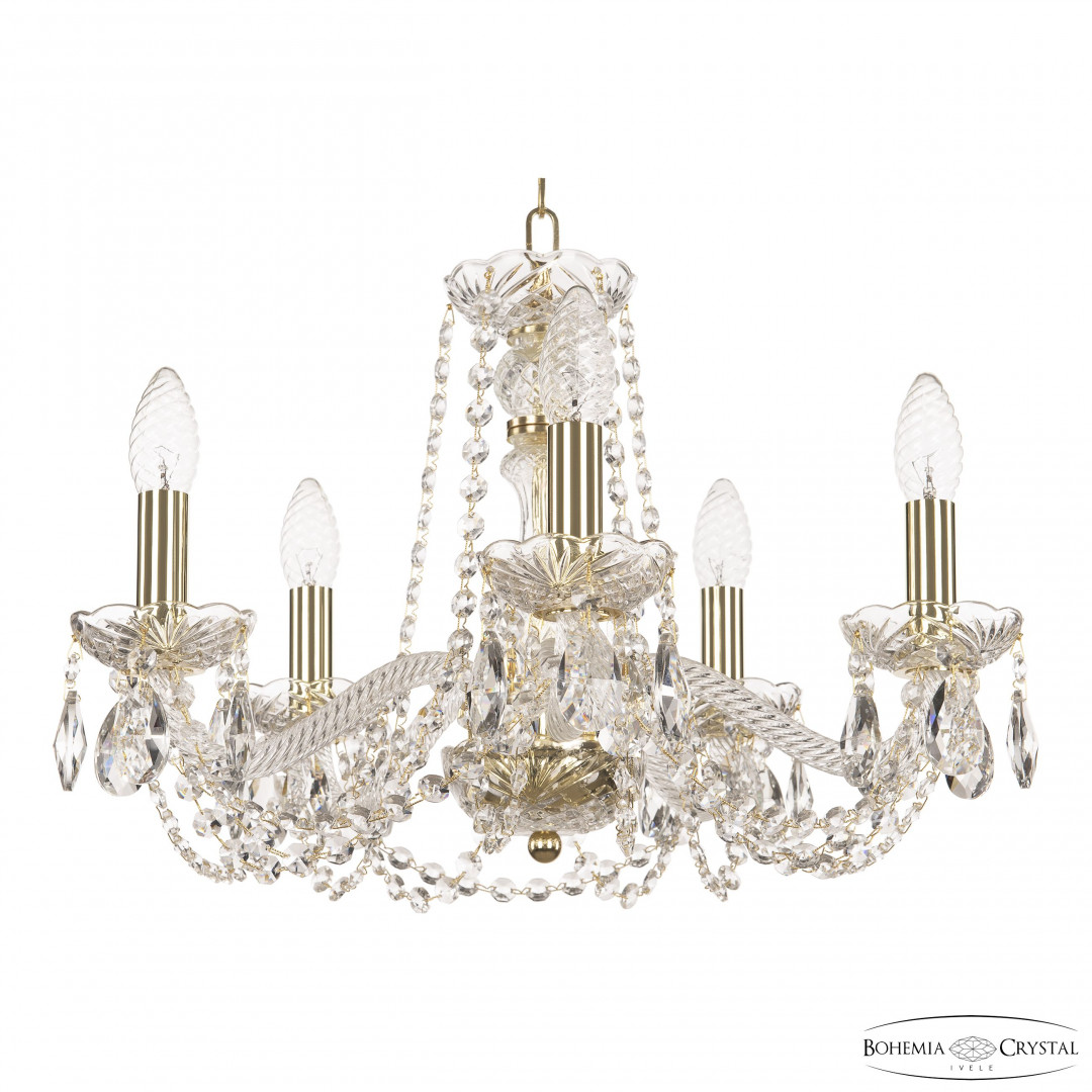 Люстра хрустальная 119/5/165 G Bohemia Ivele Crystal