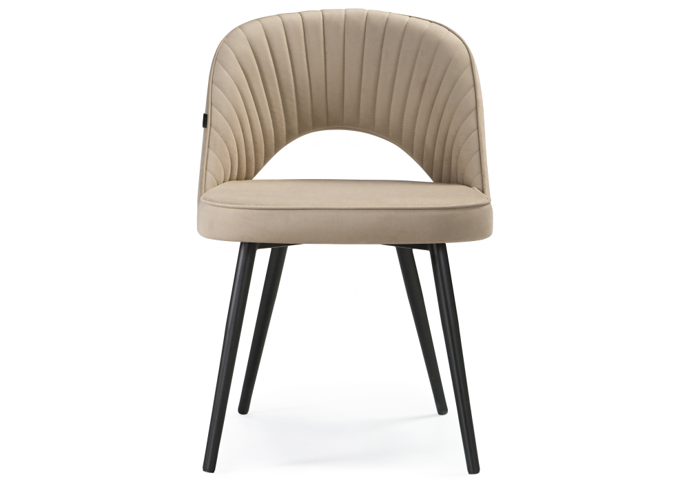 Стул Woodville Сандвикен черный / velutto 05 462399