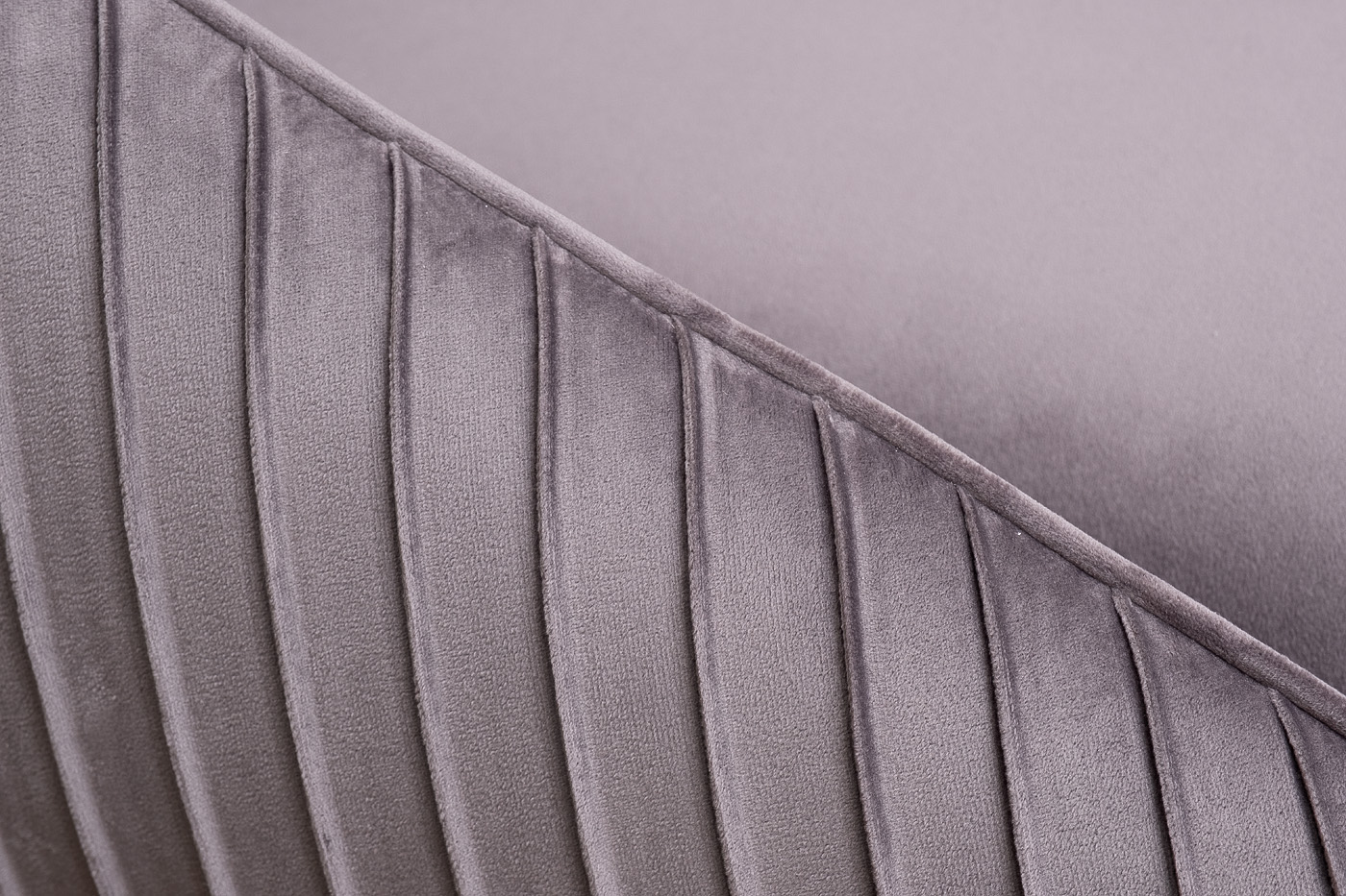 Кресло Palazzo велюровое серое Garda Decor PALAZZO-K-ROM504