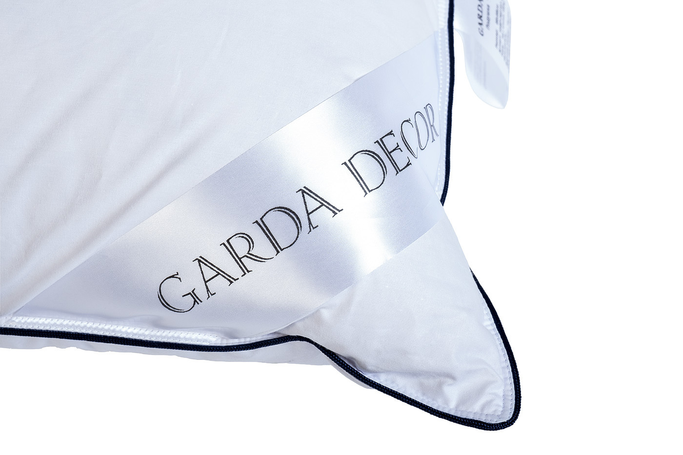 Подушка "Омега" 50х70см 100% серый гусиный пух Garda Decor 104BP-PEDTD57- BEL