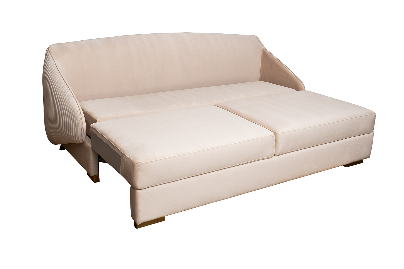 Диван Palazzo трехместный раскладной бежевый Garda Decor PALAZZO-240M-ROM07