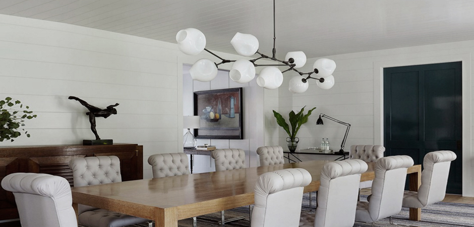 Люстра Сrumpled Bubble White Glass by ImperiumLoft