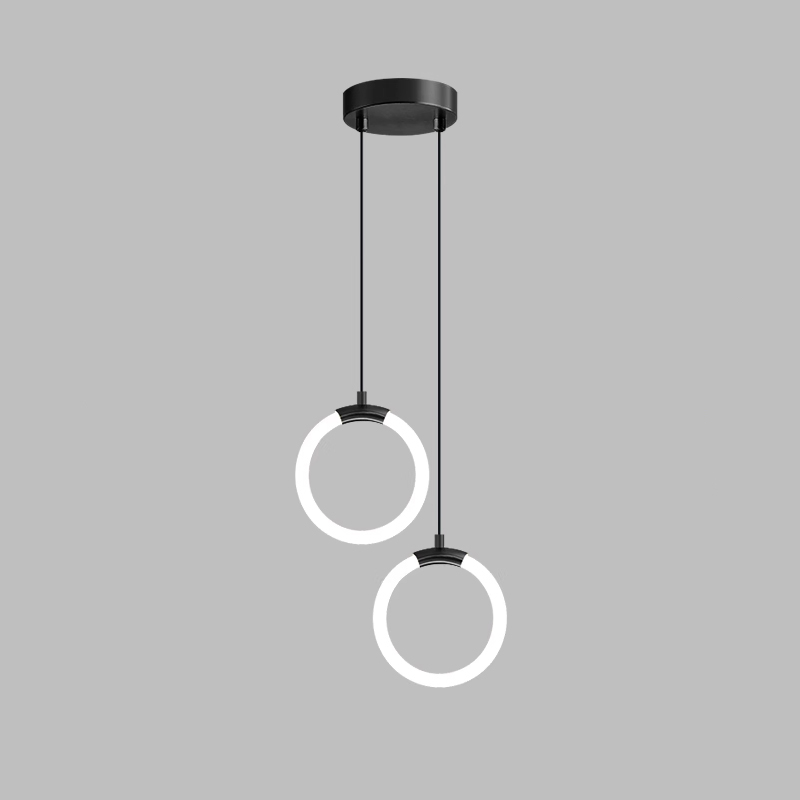 Подвесной светильник NILS DUO D20 Black by ImperiumLoft