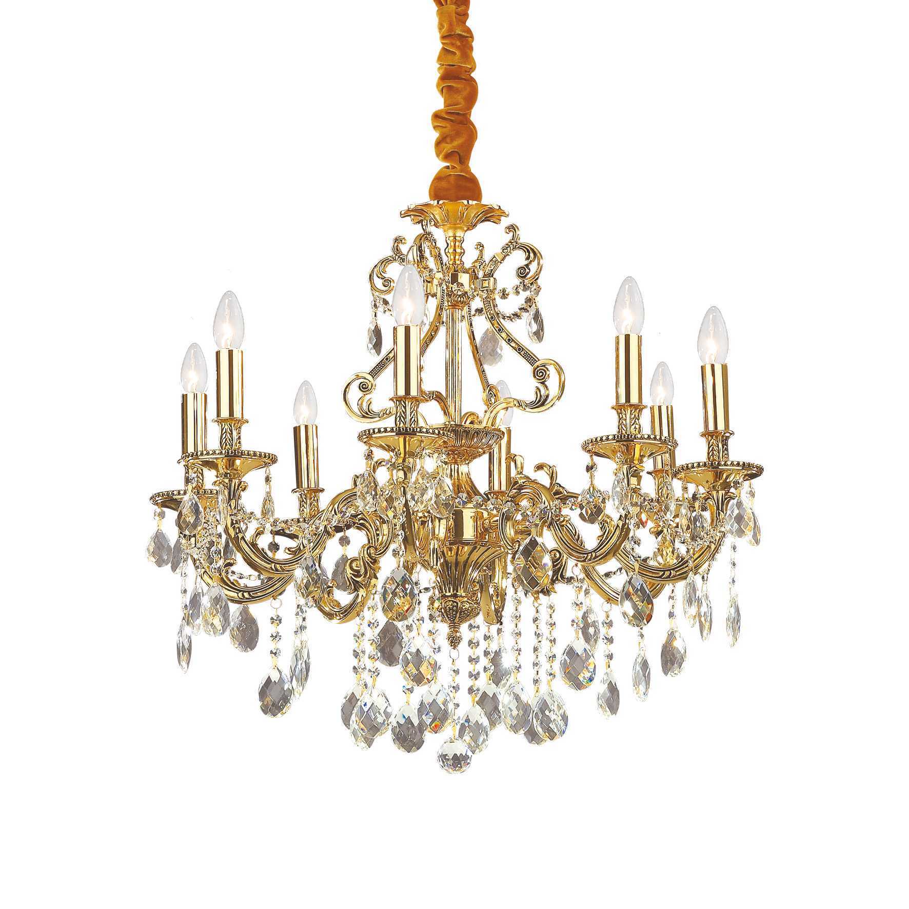 Потолочный светильник Ideal Lux GIOCONDA SP8 ORO 060514