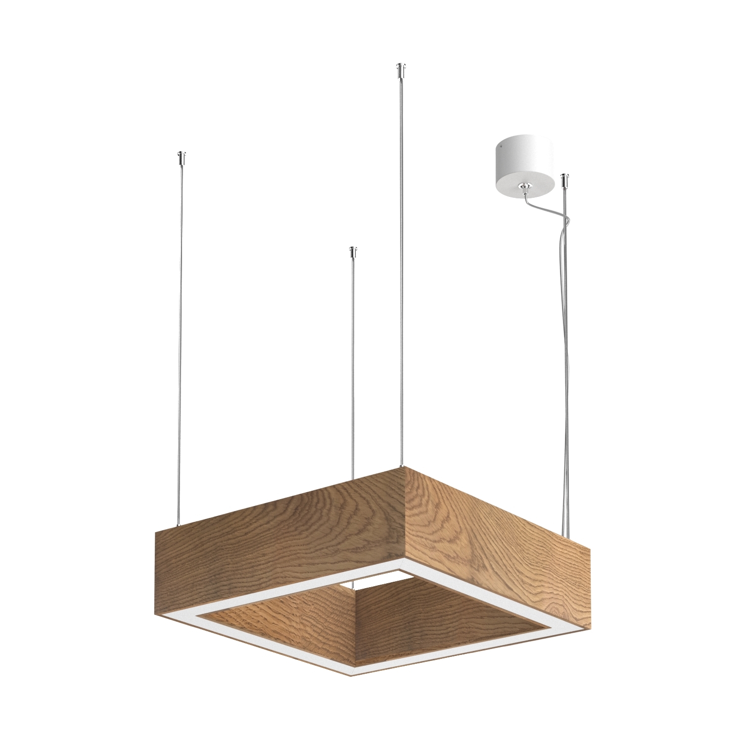 Подвесной светодиодный светильник Ledron KVADRO HL 340 White 3000K